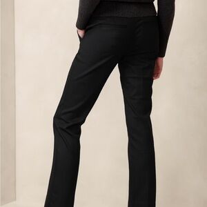 Banana Republic Black Straight Leg Pants